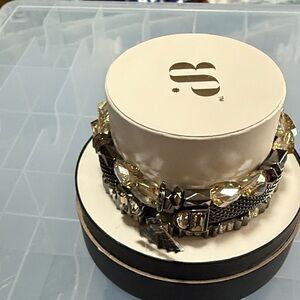 2025 BP HALLOWEEN Stack. Prestige of the Unseen. Hematite and rhinestones.